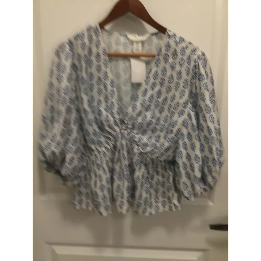 H & M white and floral pattern - Picture 8 of 13